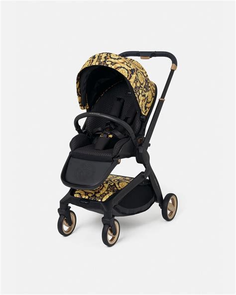 young versace nappy bag|Designer Strollers, Prams, Buggies & Baby Bags .